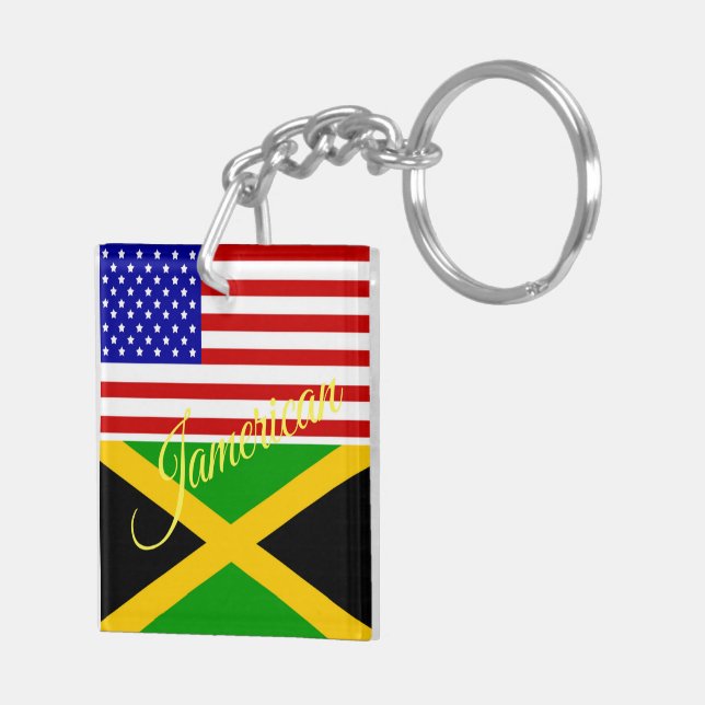 Jamerican key chain (Back Right)