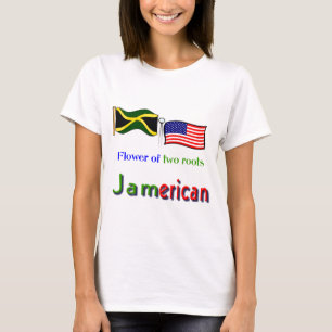 jamerican women's t-shirts