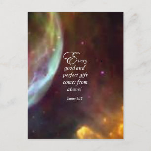 James 1:17 postcard