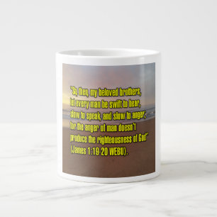 James 1:19–20 WEBU Mug