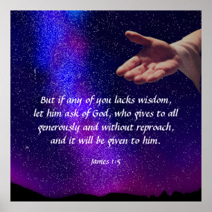 James 1:5  poster