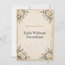 James 2 - Faith Without Favouritism