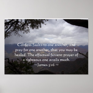 James 5:16 Poster