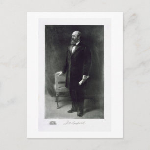 James A. Garfield, 20th President of the United St Postcard