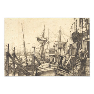 James Abbott McNeill Whistler - Limehouse Photo Print