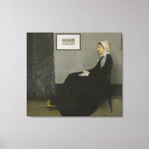 James Abbott Whistler - Whistler's Mother Canvas Print