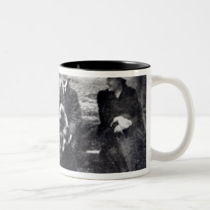James and Lytton Strachey with Thoby, Adrian Two-Tone Coffee Mug