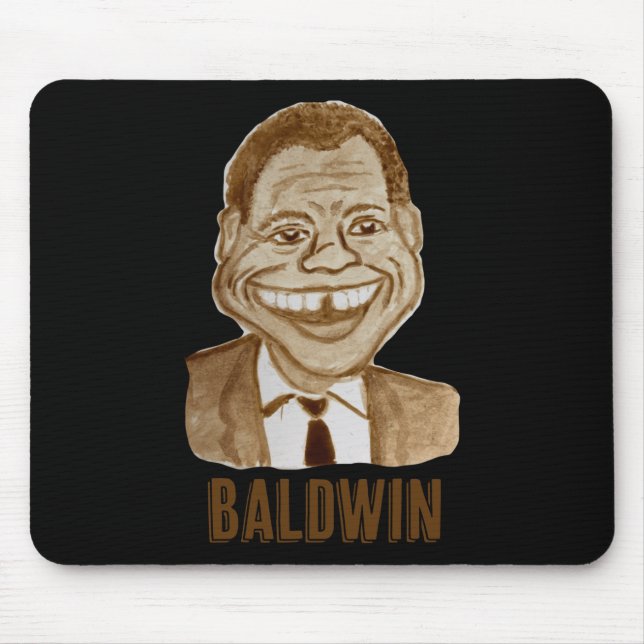 James Baldwin  Mouse Mat (Front)