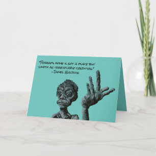 james baldwin quote card