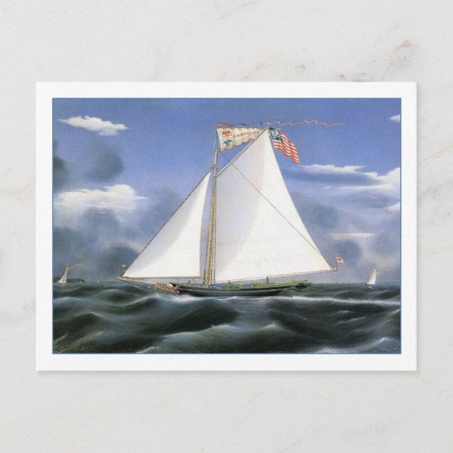 James Bard American Eagle Fine Art Postcard (Front)