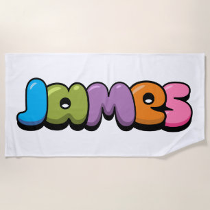James Beach Towel