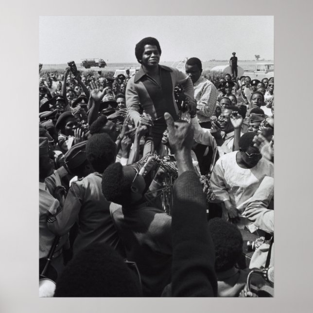James Brown - Kaduna Airport, 1970 Poster (Front)