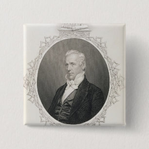 James Buchanan 15 Cm Square Badge