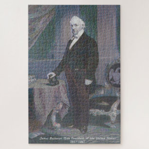 James Buchanan 15th President of America. Jigsaw Puzzle