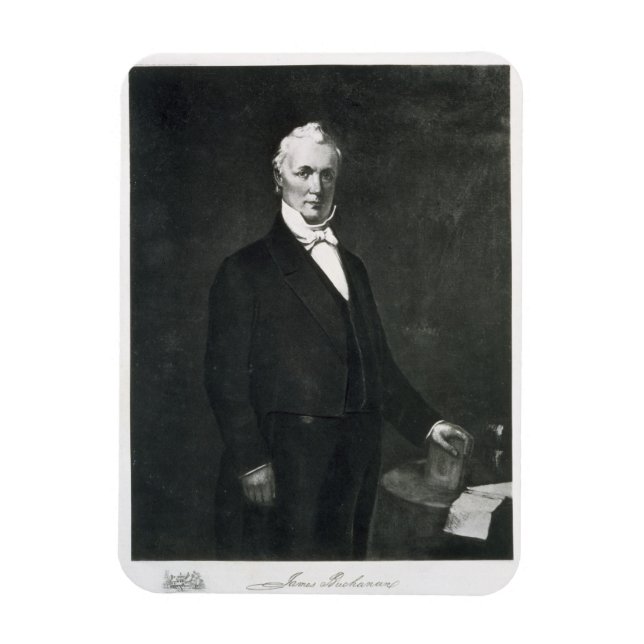 James Buchanan, 15th President of the United State Magnet (Vertical)