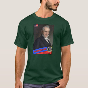 James Buchanan Baseball Card T-Shirt