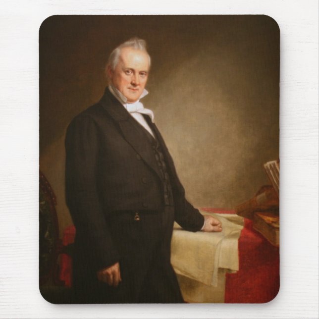 James Buchanan Mouse Mat (Front)