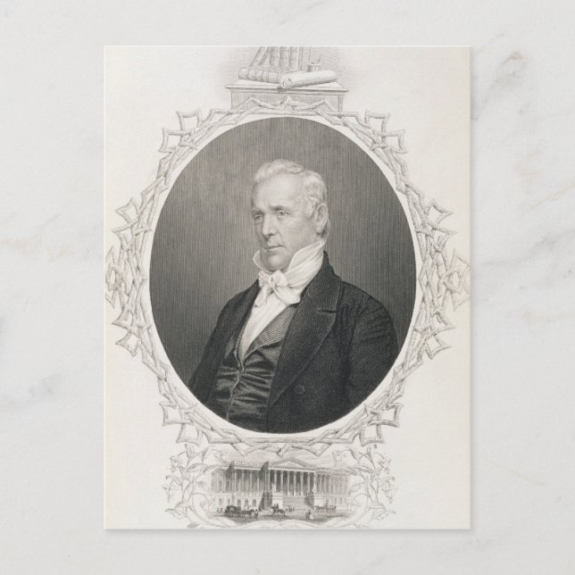 James Buchanan Postcard (Front)
