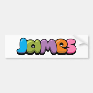 James Bumper Sticker