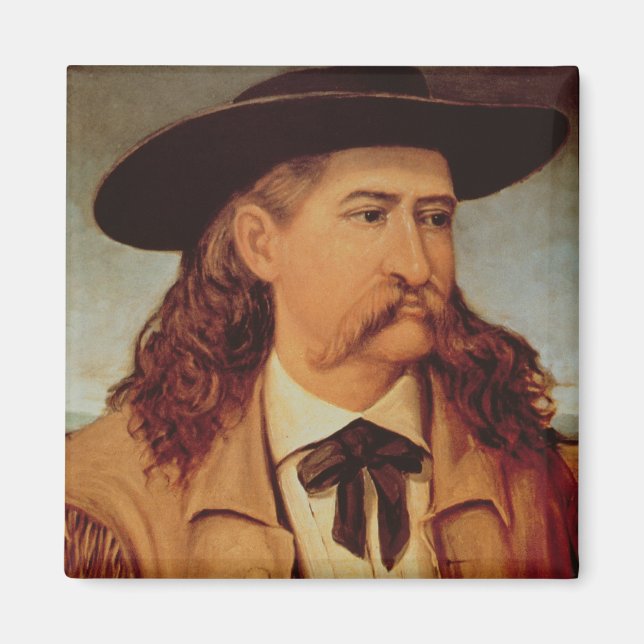 James Butler 'Wild Bill' Hickok (1837-76) 1874 (oi Magnet (Front)