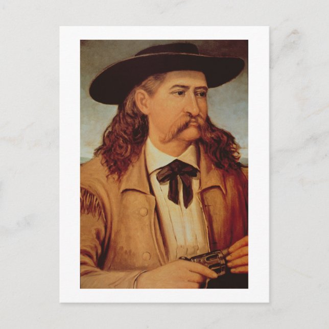 James Butler 'Wild Bill' Hickok (1837-76) 1874 (oi Postcard (Front)