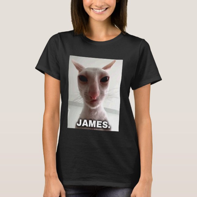 James Cat T-Shirt (Front)