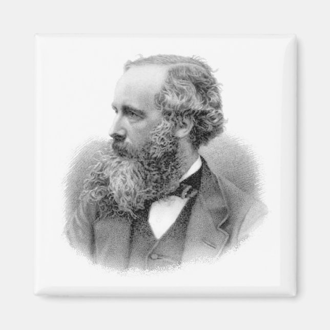 JAMEs CLERK MAXWELL Magnet (Front)