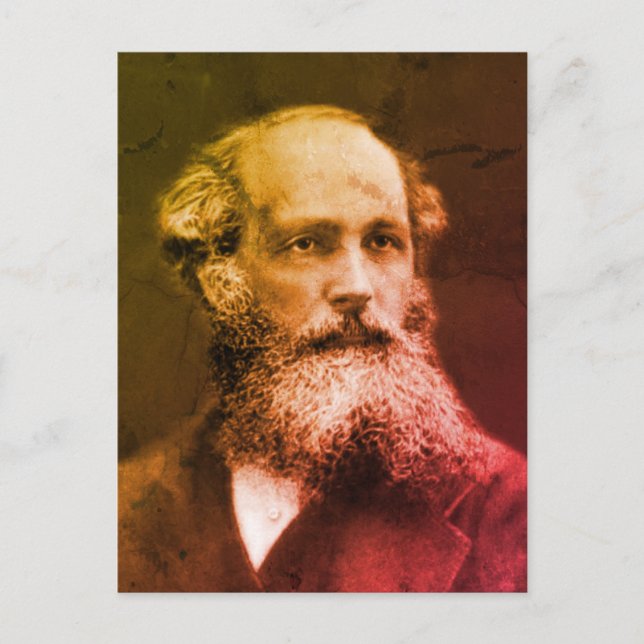James Clerk Maxwell Postcard (Front)