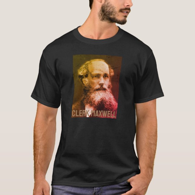 James Clerk Maxwell T-Shirt (Front)