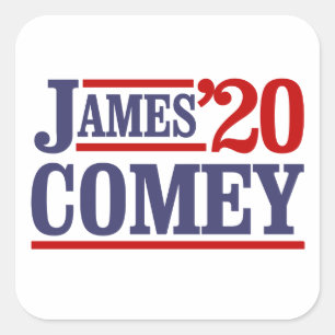 James Comey for President 2020 - Square Sticker