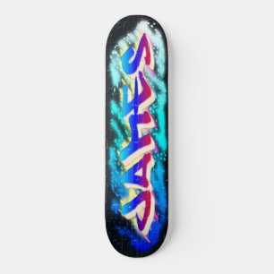 JAMES Customised Graffiti Skateboard