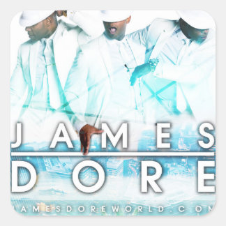 James Dore light blue Promo sticker "3