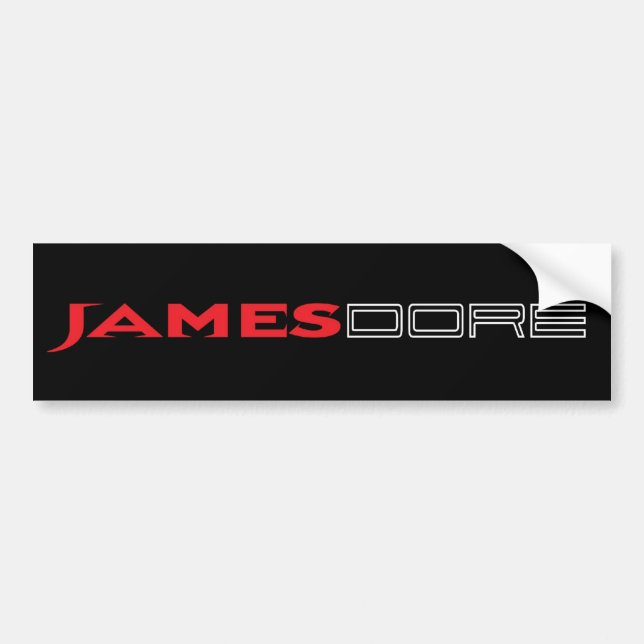 James Dore' Porsche Style "HPE" Sticker (Front)