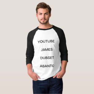 James dubset Abanto youtube shirts