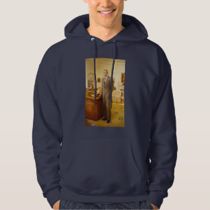 James Earl Carter Painted US President Portrait  Hoodie