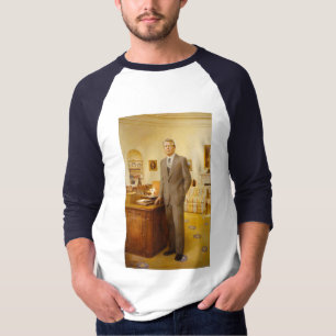 James Earl Carter Painted US President Portrait T-Shirt