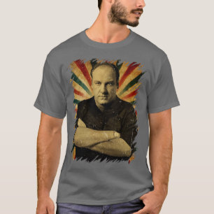 James Gandolfini Photo Fun Art Vintage Aesthetic T-Shirt