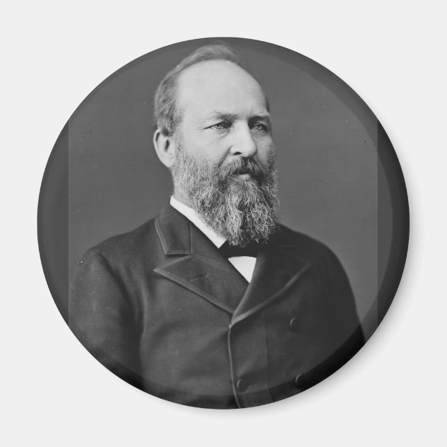 James Garfield 20 Magnet (Front)