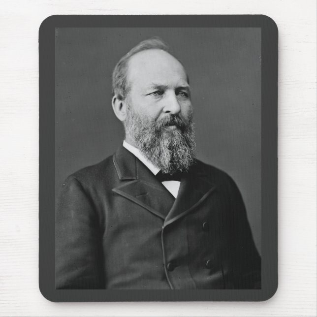 James Garfield 20 Mouse Mat (Front)