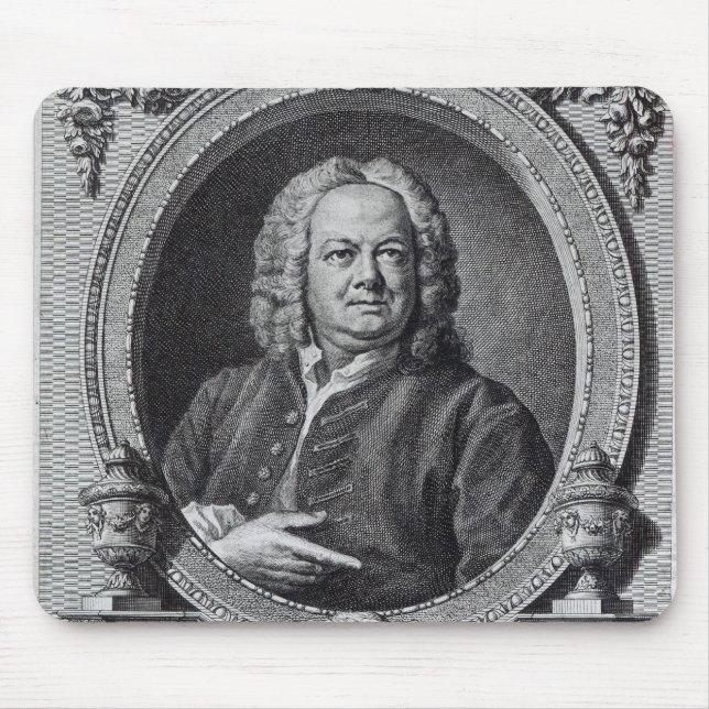 James Gibbs, engraved by Bernard Baron, 1747 Mouse Mat (Front)
