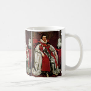 James I by Daniel Mytens Coffee Mug