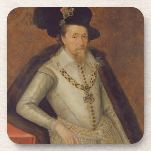 James I of England, and VI of Scotland Coaster