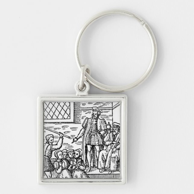 James I  of England and VI of Scotland Key Ring (Front)