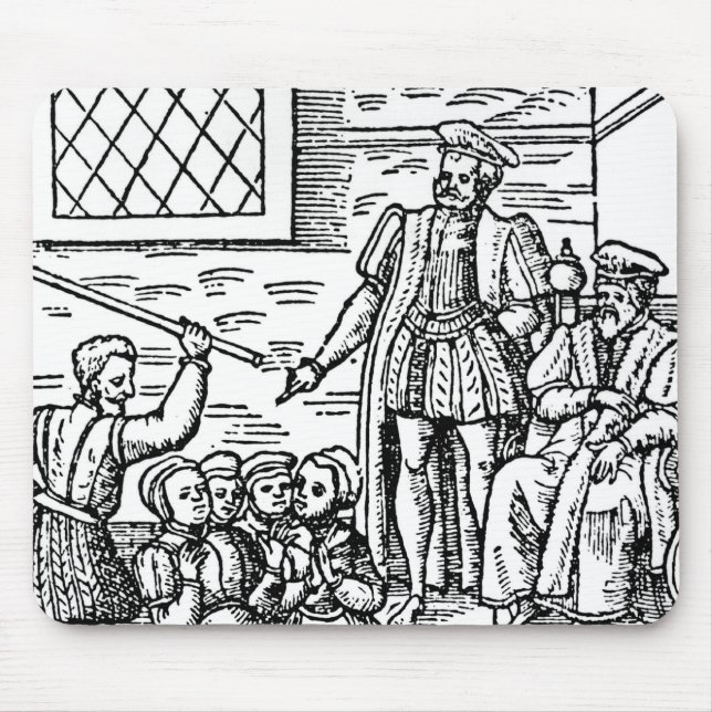 James I  of England and VI of Scotland Mouse Mat (Front)