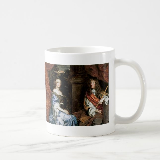 James II and Anne Hyde by Sir Peter Lely Coffee Mu Coffee Mug (Right)