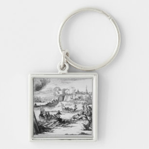 James II  Landing at Kinsale, 12 March 1689 Key Ring