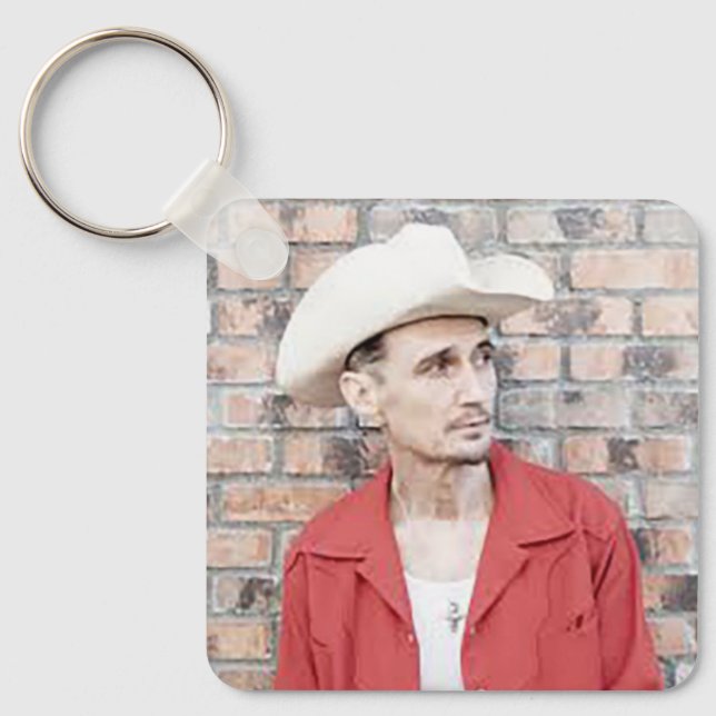 James Intveld Photo 3 with Autograph Key Ring (Front)