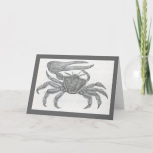 James Johonnot - Fiddler Crab Card