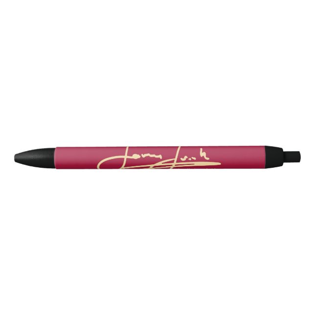 James Joseph Signature Pen (Front)