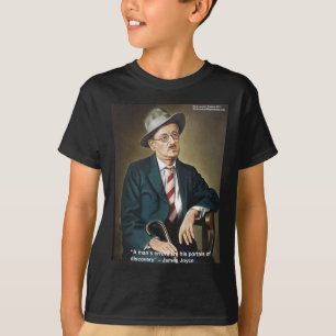 James Joyce "Errors/Portals" Quote Gifts & Cards T-Shirt